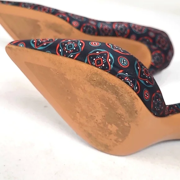Banana Republic Multicolor Patterned Heels - Picture 6 of 9